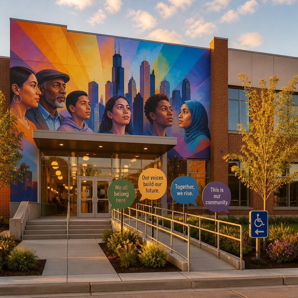 charchitectltd's tweet photo. We redesigned a Chicago community center with residents at the table—expanding program capacity and improving accessibility to reflect local identity. “A center that finally feels like ours,” a neighborhood leader said. Learn more: https://t.co/03ZpmTFktX #ChicagoCommunity https://t.co/UfqddBwmrA