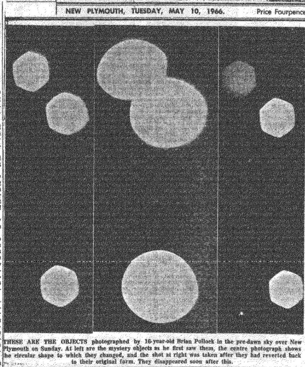 mand4796's tweet photo. It's pretty interesting looking at old newspaper stories that were also in the UAP file drop. 

https://t.co/Kr8CuiY9EJ

This one, from 1966, looks like it shows orbs (that felt like looking into the Sun)!

@UAPWatchers https://t.co/uJ4bSWSjBw