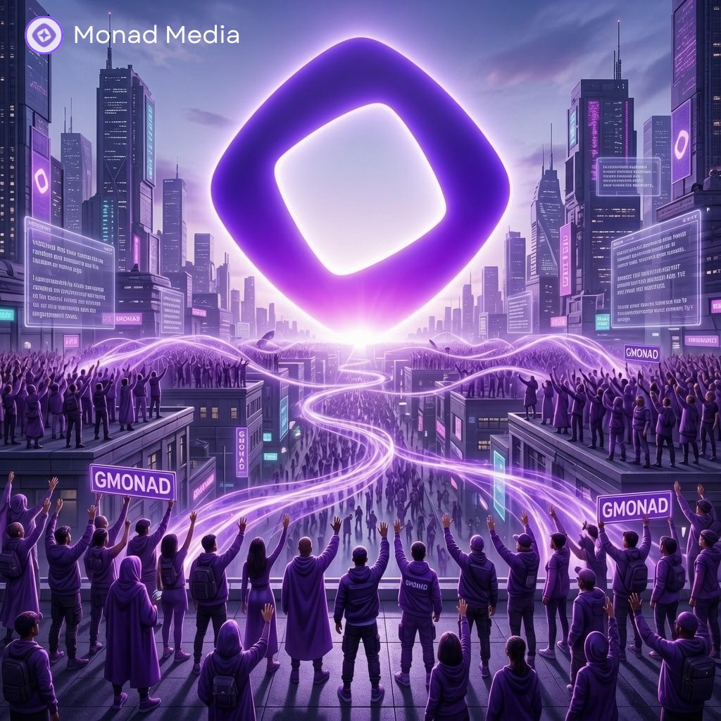 MediaMonad's tweet photo. Gmonad to those who still Gmonad. 🔥

We are making history, anon. https://t.co/VQr4sfZWfq