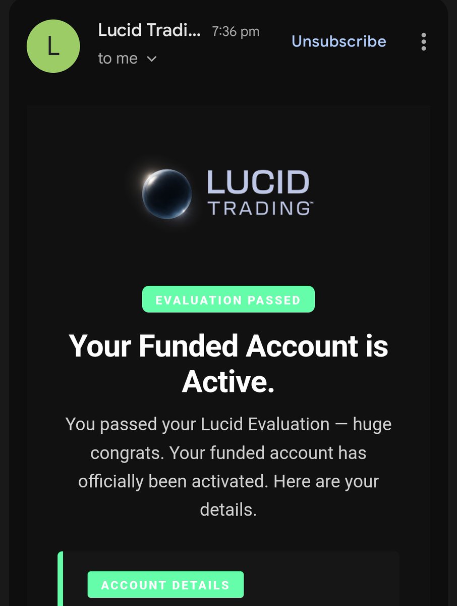 AUS_Trades's tweet photo. And we're funded baby @TradingLucid 
Now to get that 💰💰 https://t.co/GpiPnZpNOg