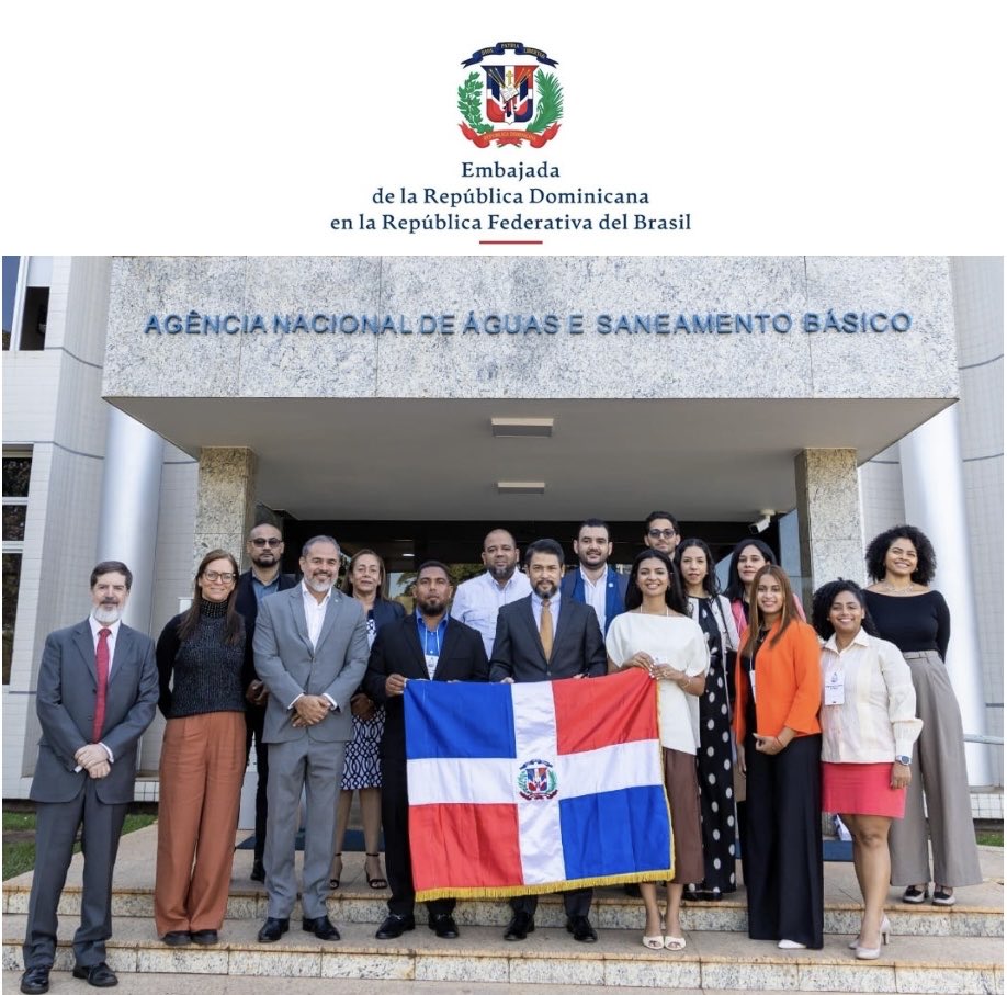 RDenBrasil's tweet photo. El Embajador Robert Takata participó en la apertura del II Encuentro del Programa Productor de Agua, iniciativa de cooperación entre República Dominicana y Brasil orientada al fortalecimiento de la seguridad hídrica y la gestión sostenible de los recursos naturales. 🇩🇴🇧🇷💧 https://t.co/ifRyoian6F