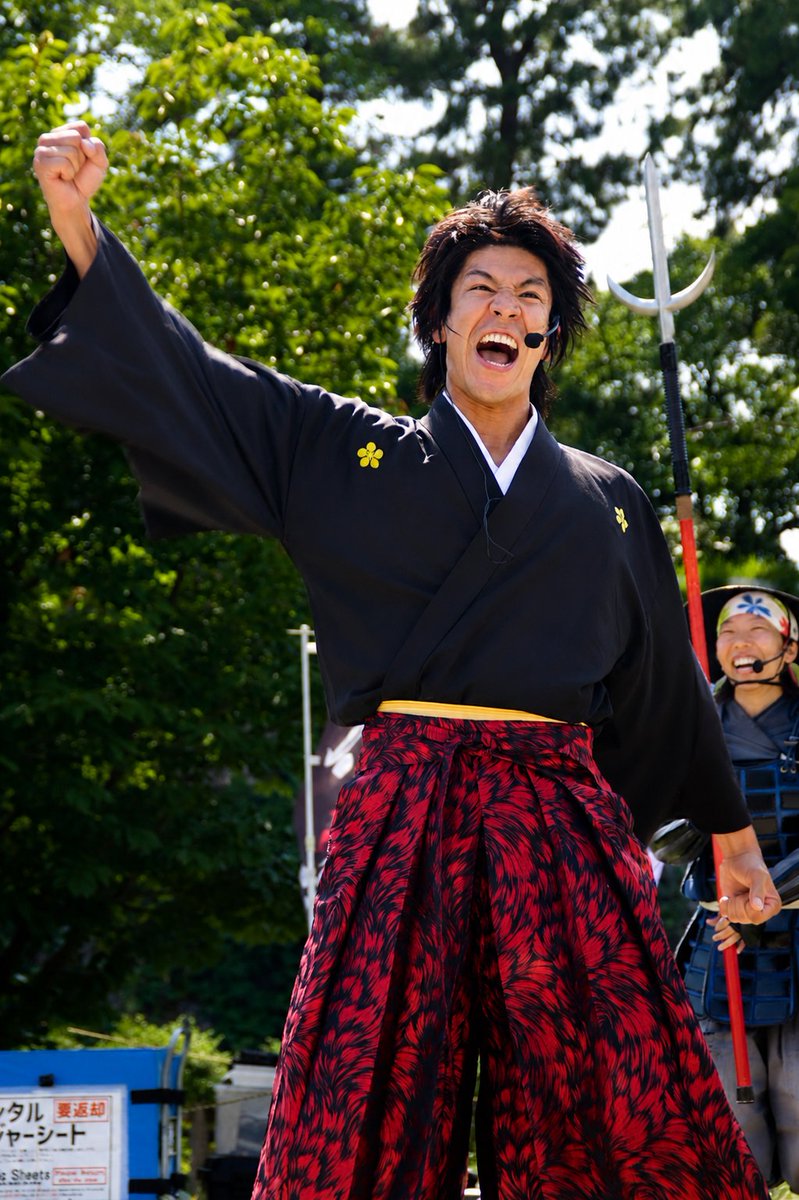 名古屋おもてなし武将隊 #前田慶次 様 当たり～前田っっ！！