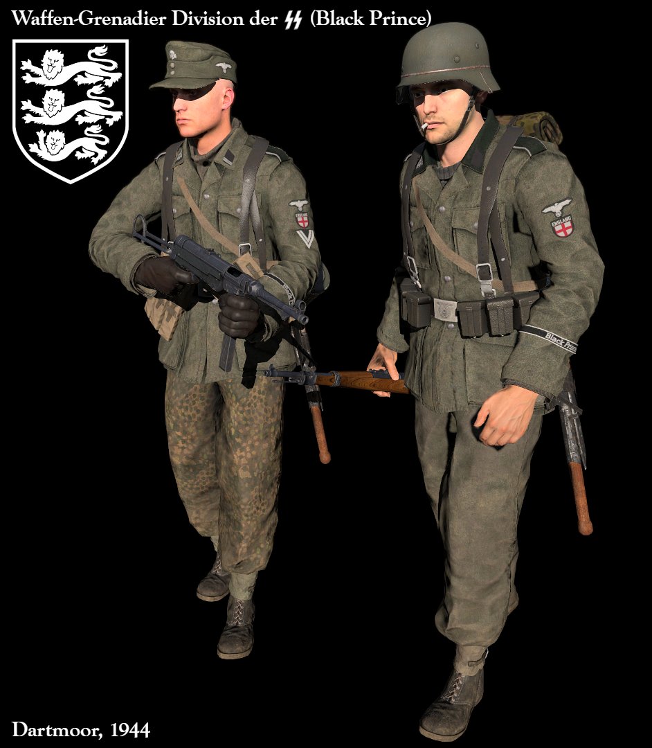 chud_shaker's tweet photo. Waffen-grenadier Division der SS (Black Prince), 1944 https://t.co/a0EYMlQ6w6