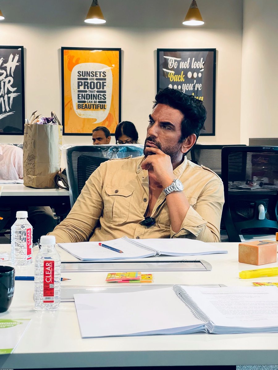 Aravchowdharry's tweet photo. Reading Session…Prep for my English Film 🎥 - “Chaitnya- Story of King Prataprudra” !! https://t.co/yDZ6NGDmq4