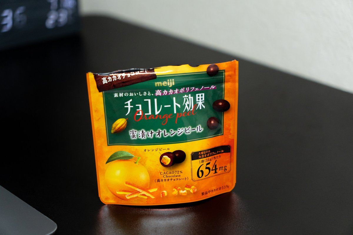 チョコレータ効果・蜜漬けオレンジピールの値上げ（今まで割り引いてた