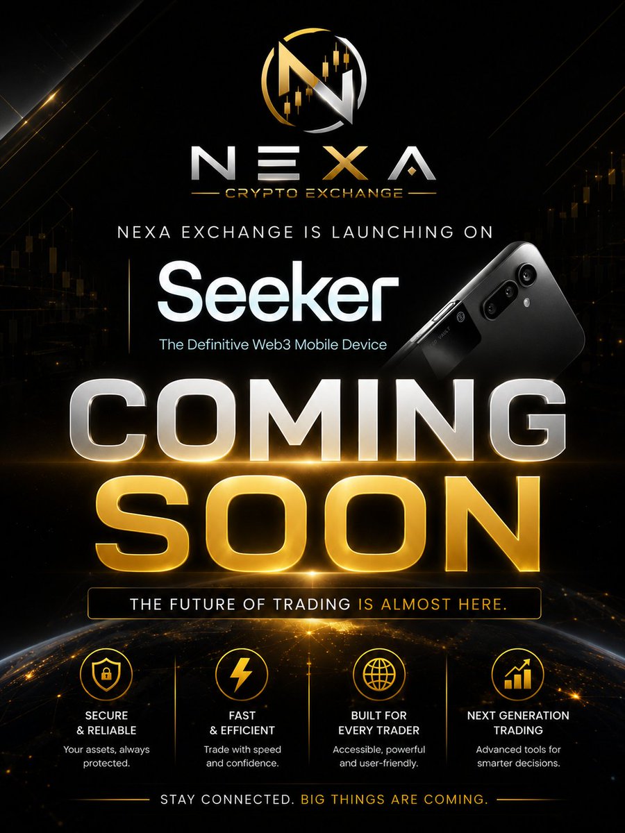 nexa_exchange's tweet photo. Coming soon 

#Solana #DefiSolana https://t.co/ZhgNzAffPw