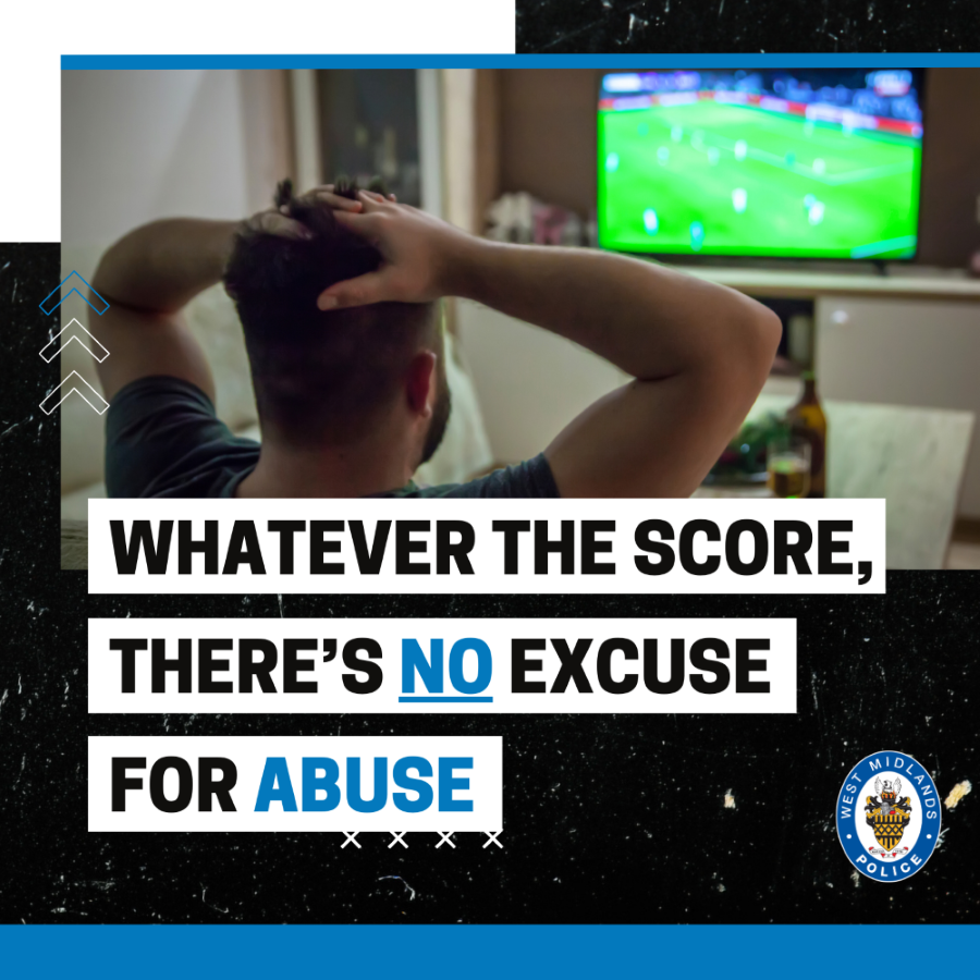 coventrycc's tweet photo. The World Cup has started!⚽

Win or loose, it is  never ok to take your feelings out on those around you.

If you think that the result of any games will affect your behaviour, it’s time to get help via the link below.

If you have experienced abuse, there is help available. https://t.co/abCRzHtLFM