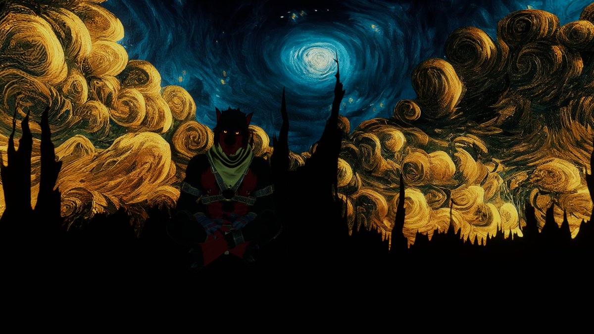 LeetFoxy's tweet photo. was visiting an interesting world thought I'd share some of the backgrounds I took photos in. https://t.co/PpIHgNWMqp