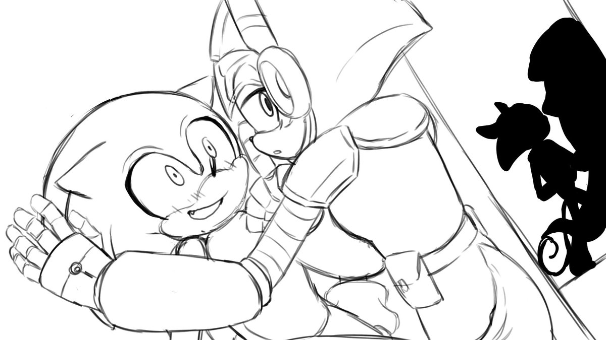 fxazack's tweet photo. the zone cop oc from 4 years ago…. now i ship him with sonic.

WHAT

#sonicoc https://t.co/3MOryuBIbW