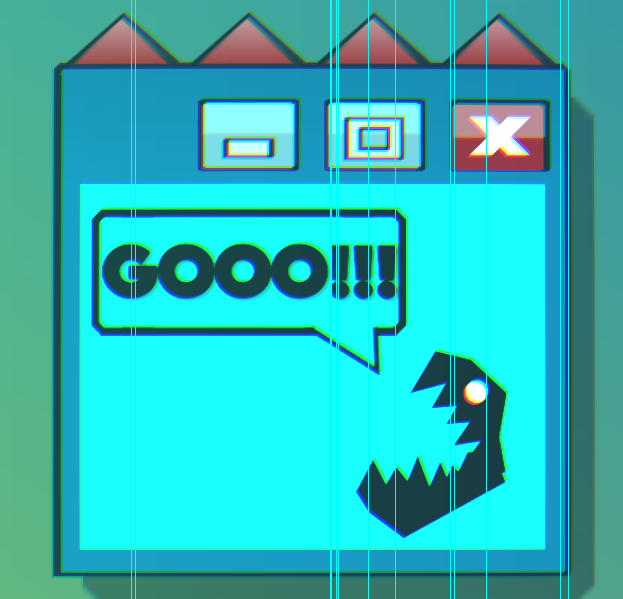 robotnipper's tweet photo. @Tro_5GD emotional support monster https://t.co/f6ChnXuCae