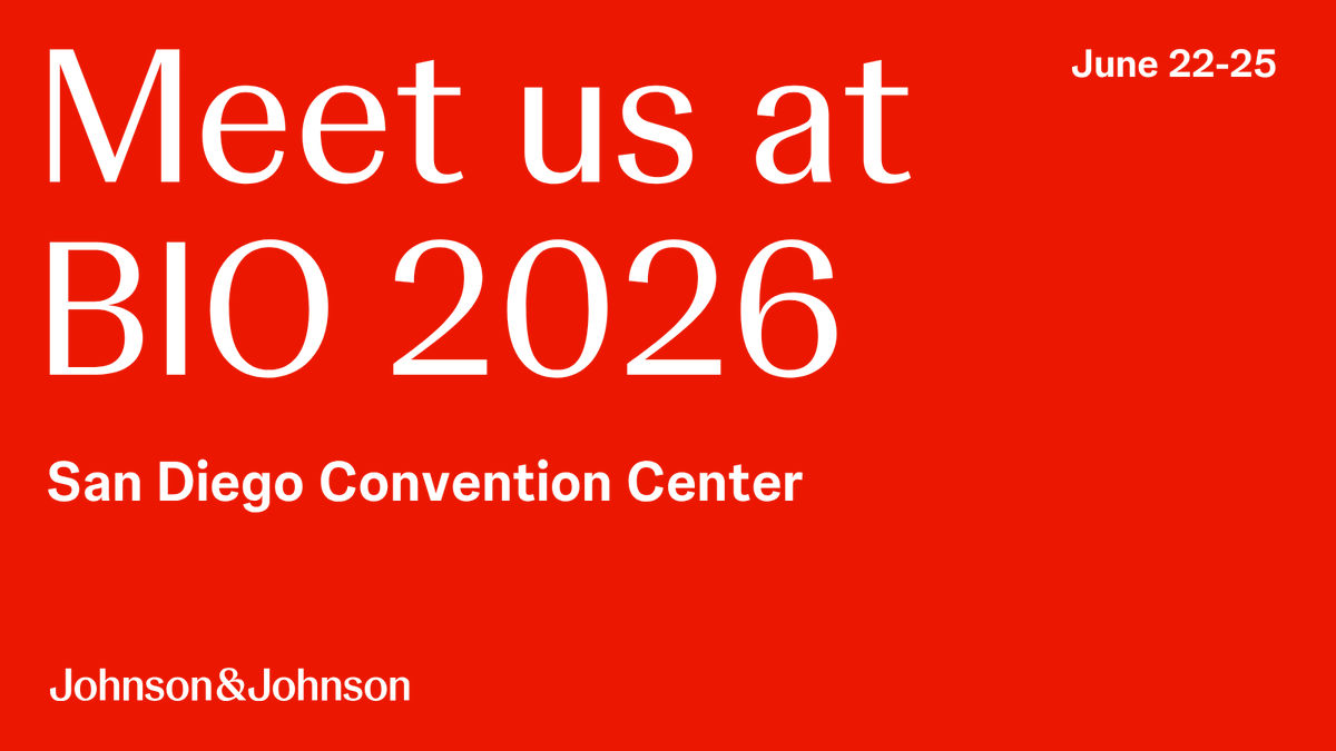 JNJInnovation's tweet photo. BIO is just around the corner. Our team will be onsite looking to connect with other attendees, so be sure to seek them out to learn more about our biotech initiatives. We look forward to meeting you onsite! https://t.co/3H2IARySF2