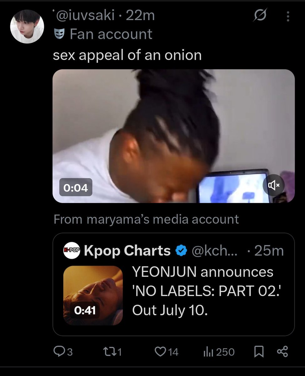 tubatuupilled's tweet photo. UNDER 3 MINUTES, oh yeonjun has even got the haters tuned in so bad 🥹
mind you it takes some time to find a reaction clip and all https://t.co/br2qdfZFqt