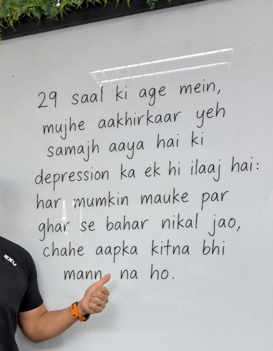 talkwithgt's tweet photo. After 29 years of age as a man, I’ve finally come to realize that the only cure to depression is just leaving the house at every single possible opportunity no matter how badly you don’t want to. https://t.co/xNGPLcVzRP