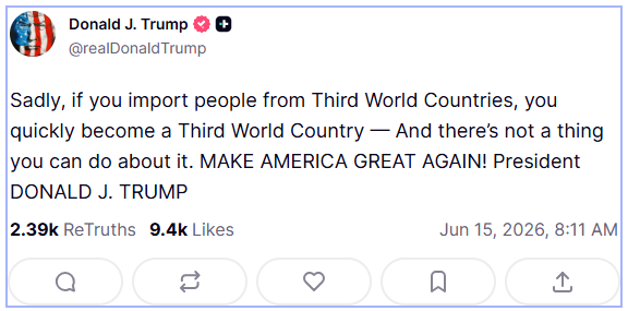 idisser's tweet photo. Irony is dead.  Indigenous Nations suffered the most at the hands of European immigrants. https://t.co/PG8LPVXhdC