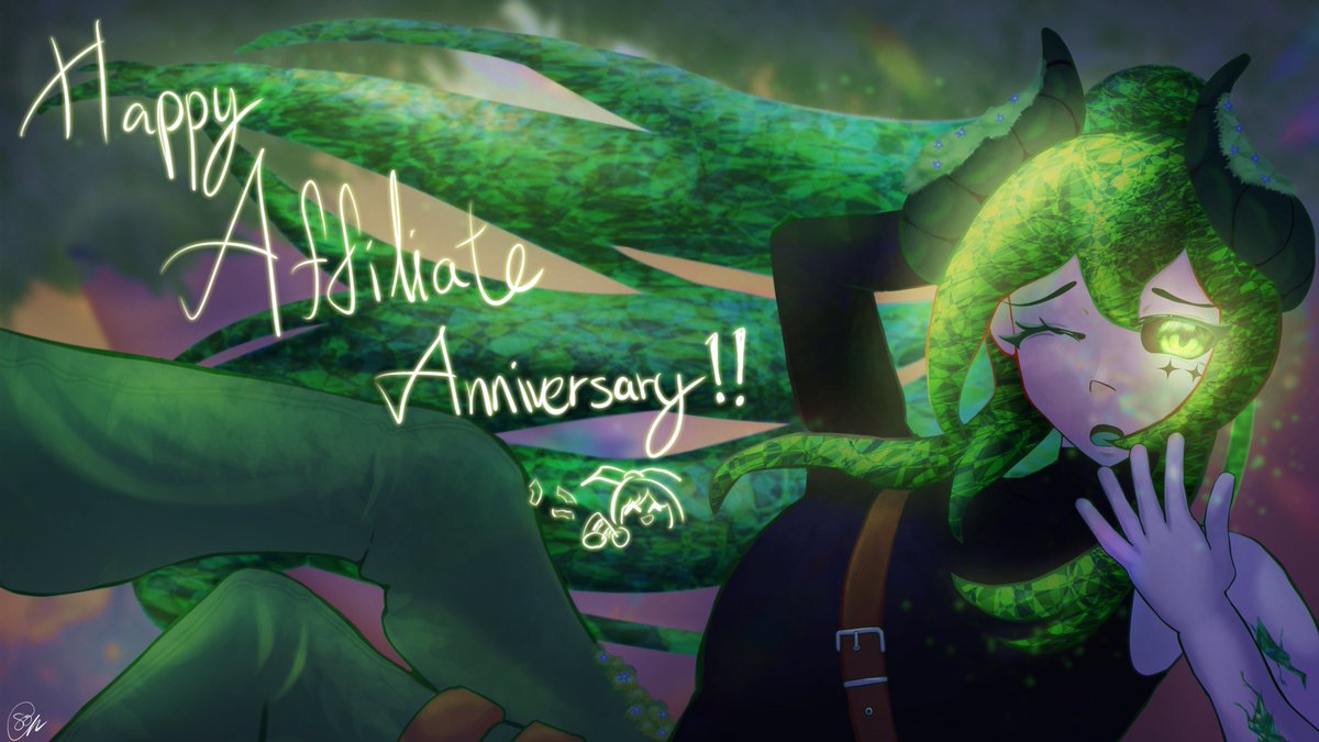 CyanoNightDoll's tweet photo. #PolomonART | #Twitchaffiliate

HAPPY AFFILIATE ANNIVERSARY @PolomonVT !!
You are one step older now, step bro ٩(^ᗜ^ )و ´- https://t.co/rWmpRhpTUH