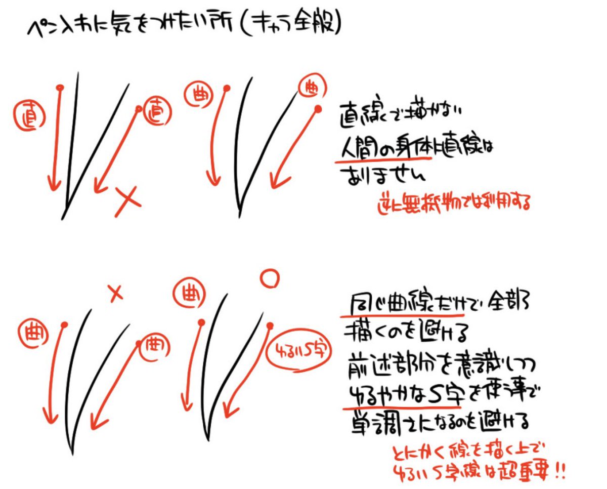 tokitamonta's tweet photo. アンドゥ回数は多いと便利そうだけどそこまで戻すことはあんまないからなぁ

あと手ブレ機能は高くしすぎると人体の柔らかさを表現するのに必要な「緩いS字」の線が全部「曲線」に化けて曲線の率が上がり硬く見えるのであんま勧めてません(髪の毛とか露骨に出る) https://t.co/vcqTbnOrPp