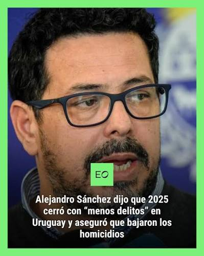 LahitteCarlos's tweet photo. ⏩Sánchez destacó que el gobierno de Yamandú Orsi “ha logrado disminuir los delitos en el 2025 y en lo que va del 2026 también están ...bajando?
Se nota a simple vista que los delitos bajaron como los combustibles más baratos de la región como dijo que teníamos. Kijjsss!😂 https://t.co/rDabTQpGr9