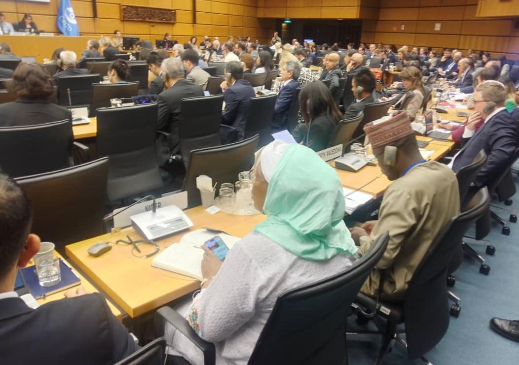 haneaniger's tweet photo. Participation du Niger à la 66e session de la Commission Préparatoire de l’Organisation du Traité d’Interdiction Complète des Essais Nucléaires (OTICE) à Vienne en Autriche.
#TICE #OTICE #AIEA #HANEA #CentreInternationalDeVienne #Désarmement #NonProliférationNucléaire https://t.co/Y5BkyfCXHo