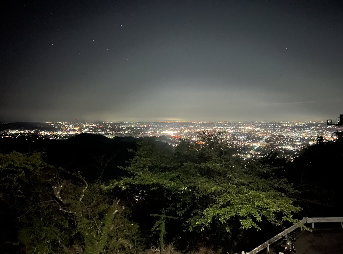 ringorantan's tweet photo. 夜トコの行き先はいつもの大平山！
走りやすい気温！

#ボルティー https://t.co/5z7VhaBVUP