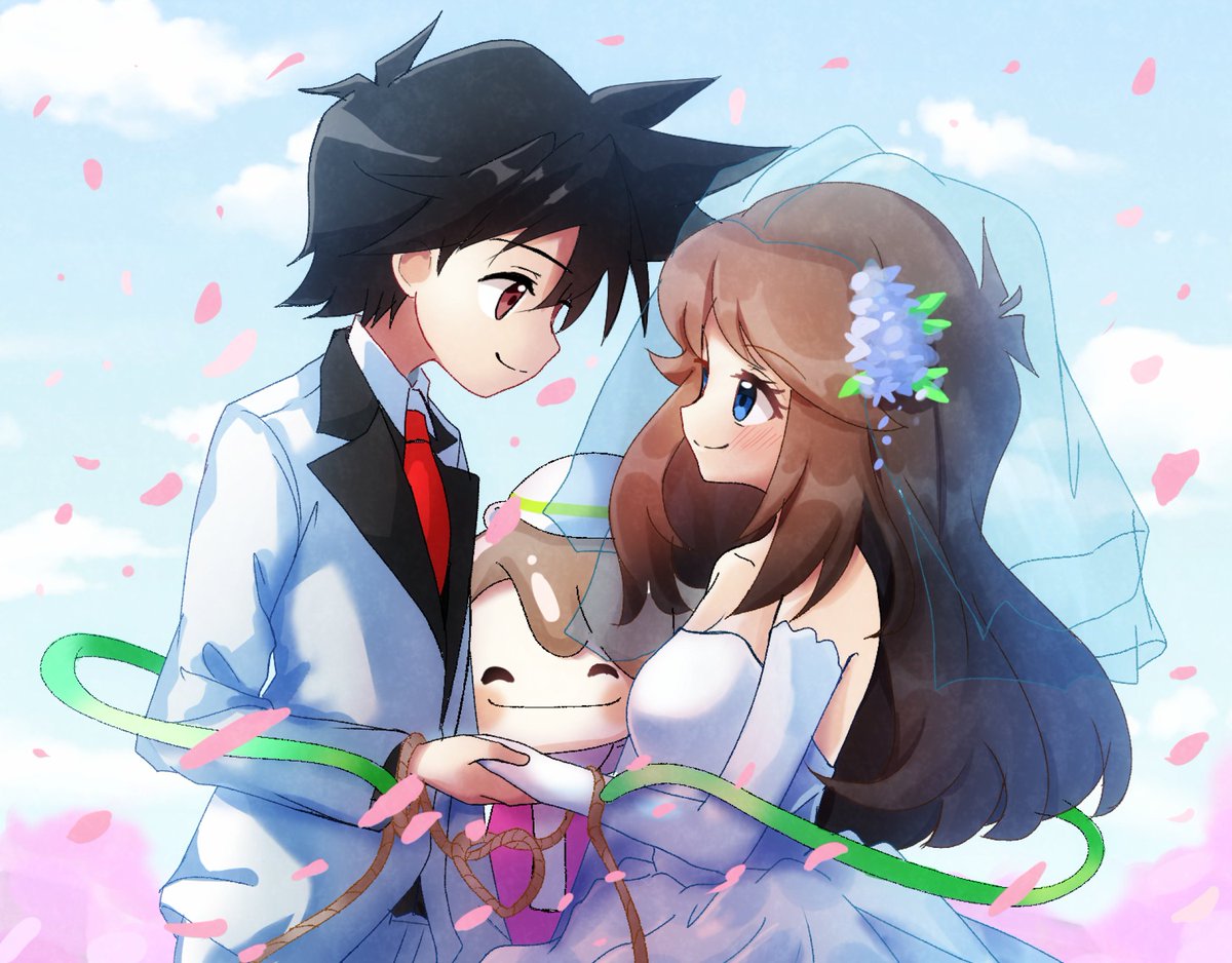 Ashjon07's tweet photo. June Bride commission for @BlueFlash09 https://t.co/y5bUwczVkt