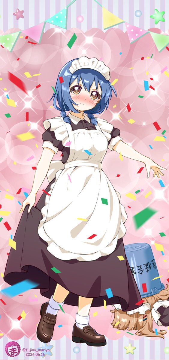 fujino_mariya's tweet photo. #古谷向日葵生誕祭2026
#ゆるゆり活動日記
おめでとーっ！🎉✨🌻🪣 https://t.co/iApOtM960V