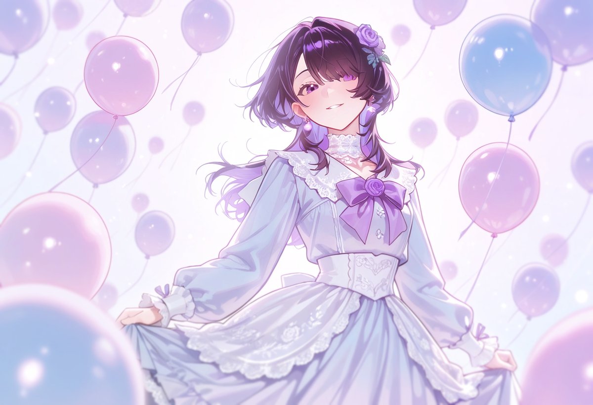 紫手織 tweet media