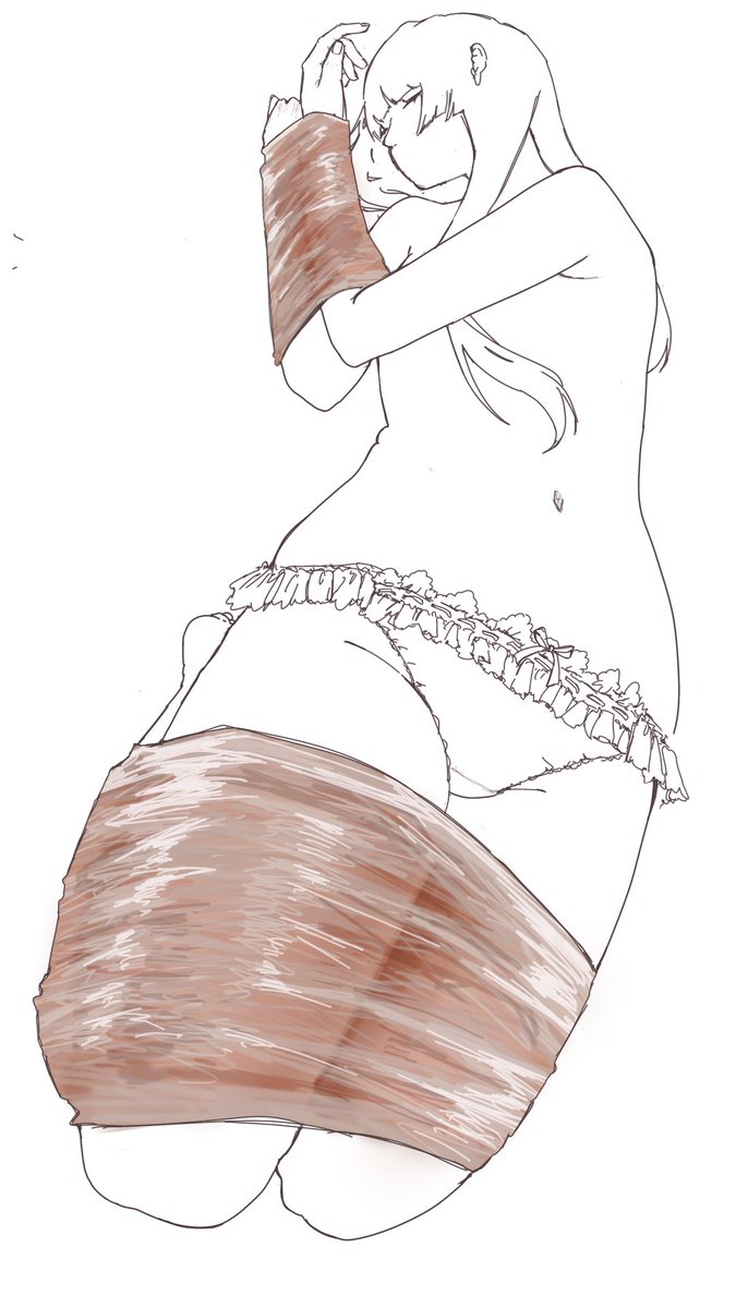 0000_dish_'s tweet photo. #イラスト　#illustration‌‌ 
ラップ拘束 https://t.co/EQNV8iVBIy