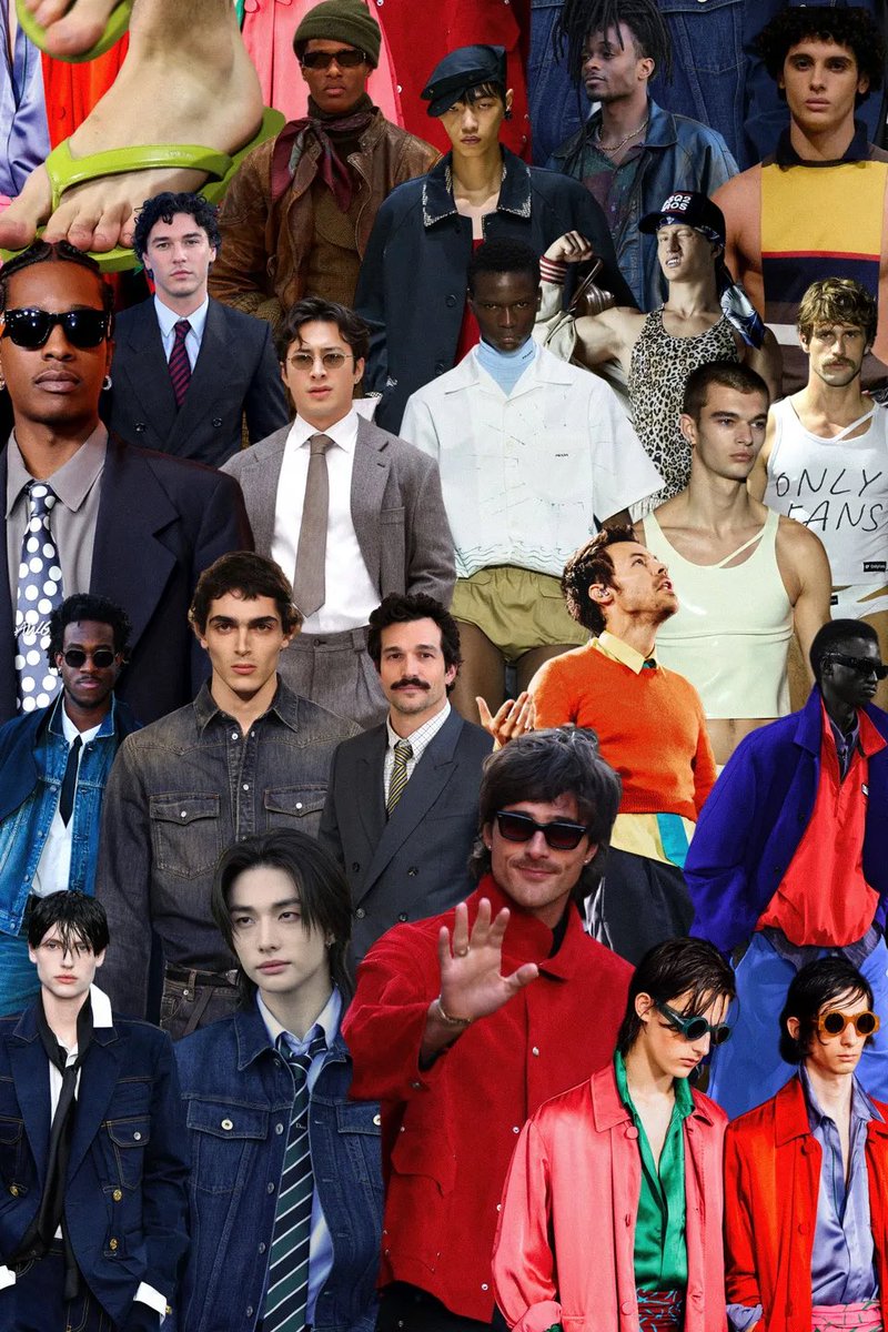 HudsonWworld's tweet photo. Hudson Williams was featured in the cover photo for Vogue Businesses latest article titled 6 Menswear Trend Predictions for Spring/Summer 2027! https://t.co/Eb7dTw23GB