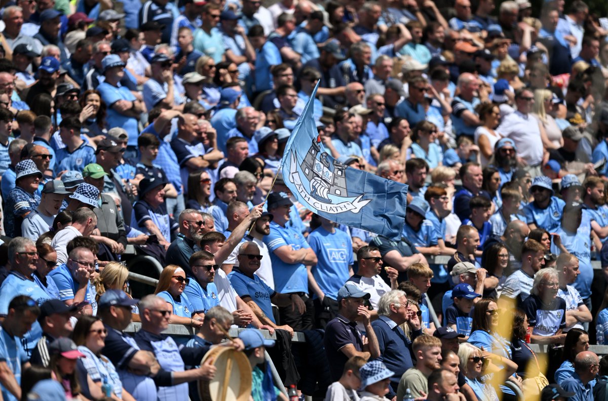 DubGAAOfficial's tweet photo. Great to see big support for our Senior Footballers in Cavan yesterday 💙🙌

#UpTheDubs https://t.co/pQ30lvJS4a