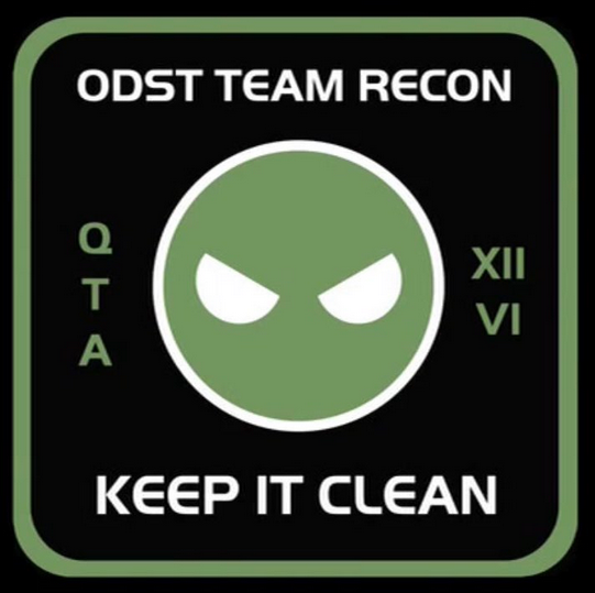 HaloCreation's tweet photo. @joestaten "QTA XII/VI" Hi! I just found back a screenshot of a 2021 interview of you with your patch in the background, so my Halo 3: PTSDs are kicking back in &amp; I keep wondering: did we ever give you a satisfying answer of our understanding of it? Is there more to find? Thanks! https://t.co/oefbrmxtu5