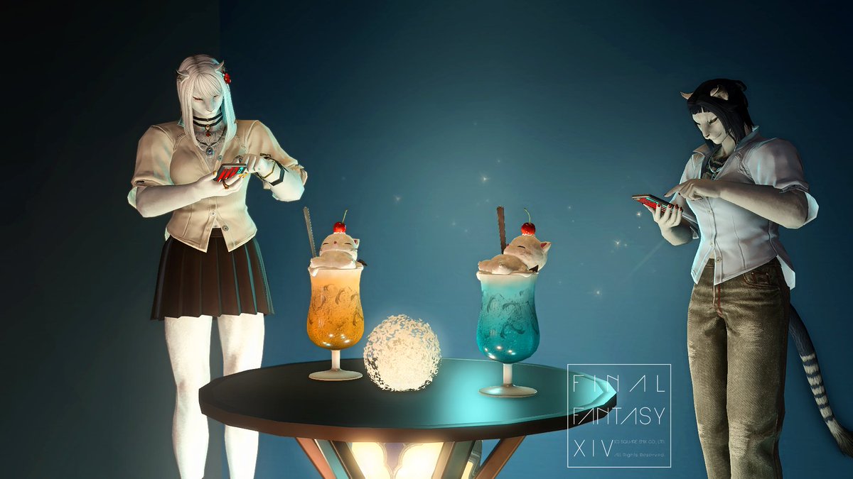 FF14_Reora's tweet photo. めっきゃわスタジオにMistさん(@mist565656 )と遊びに行ってきたよ～！
すっごくすっごくすごかった！6/1に公開されてて２週間くらい経ってるのにたくさん人が来てて大人気だった！
本当にめちゃめちゃ可愛かったよ～😢
すごくない？実物みに行ってほしい！
#charaobox https://t.co/KaTaIwk2T7