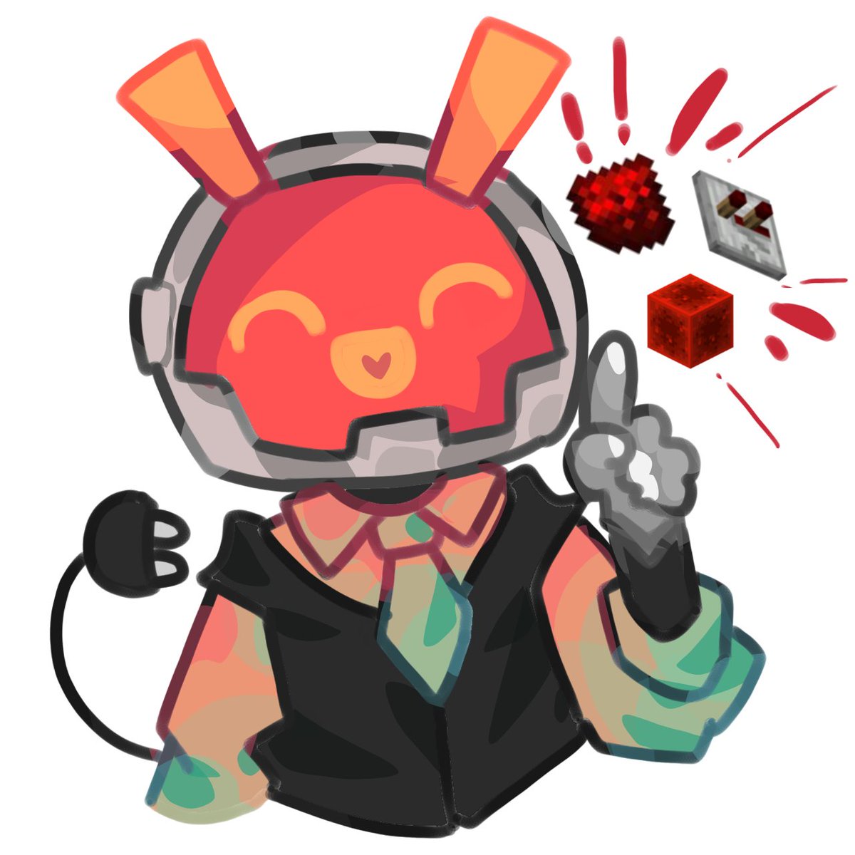 zanminio's tweet photo. We have Doskal fanart today YAYAYYYY
This is my first time drawing a robot, so it's not very good nvm (⁠✷⁠‿⁠✷⁠)(⁠✷⁠‿⁠✷⁠)
The design idea came from @Nycto_o7 
#doskalfanart #unserioussmp https://t.co/yUU1HXjIdr