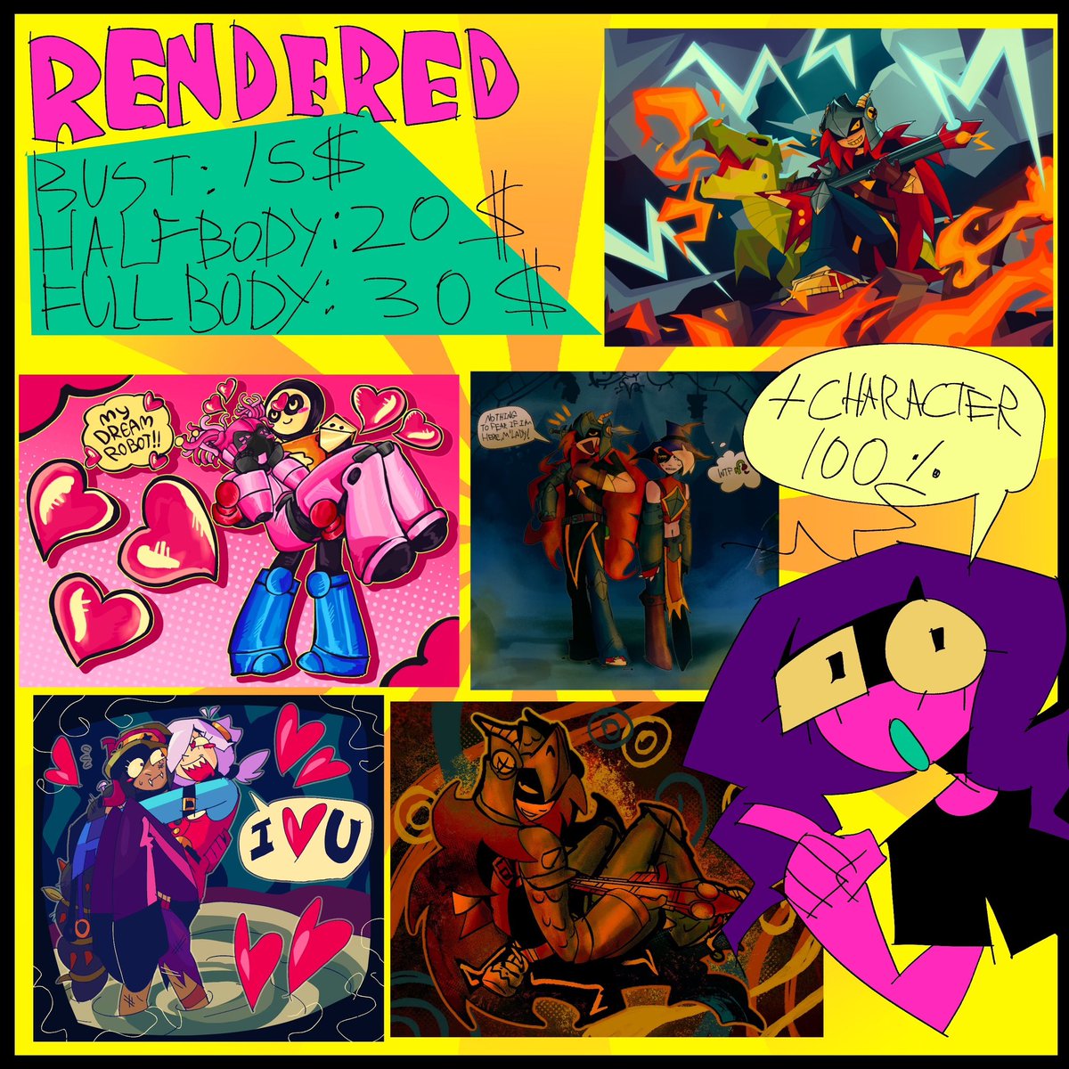 rivercide__'s tweet photo. hi guys please commission me 😁 i really need money right now https://t.co/lpAcwTpEdW