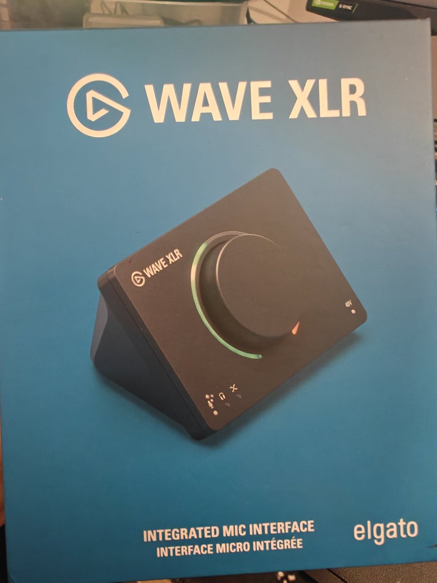 AmonGelb_vt's tweet photo. This boy here is doing wonders to my stream audio, I still need to tweak the settings but DAMN having an external audio card is a game changer. https://t.co/W53ye1Ztvt
