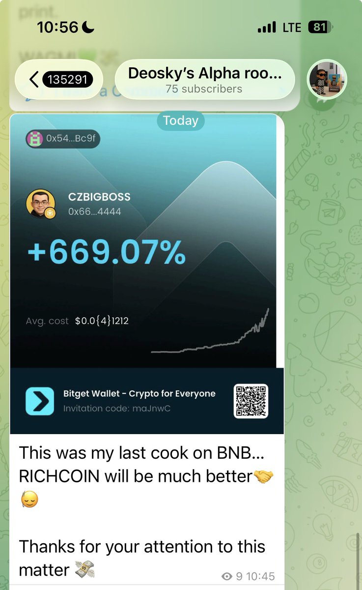 _Deosky's tweet photo. Brooo it’s Monday and I’m so sure to print a solid 4 figures from @Richcoin_RIC token launch 🚀 which is happening today at 7pm UTC/8pm WAT.

Why am I so sure??? 
RICHCOIN has so many narrative that makes it very possible, from it utility to it function and down to it purpose and benefits. 

Fade anything but not @Richcoin_RIC .

Stay positioned for the launch, cos this will be so massive (possibly the next runner)

WAGMI💚💸.