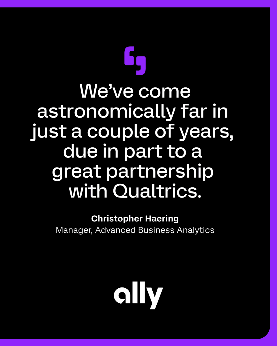 Qualtrics tweet media