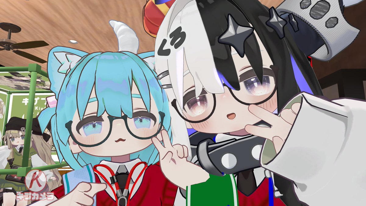 kurosan_9_ro3_'s tweet photo. 初めてのキャスト至らない点が多かったと思いますがこれからも頑張るのでどうぞよろしくお願いします！
みんなちょーかわいかった！
#キプカメラ_VRC https://t.co/nQZRZF86Kt