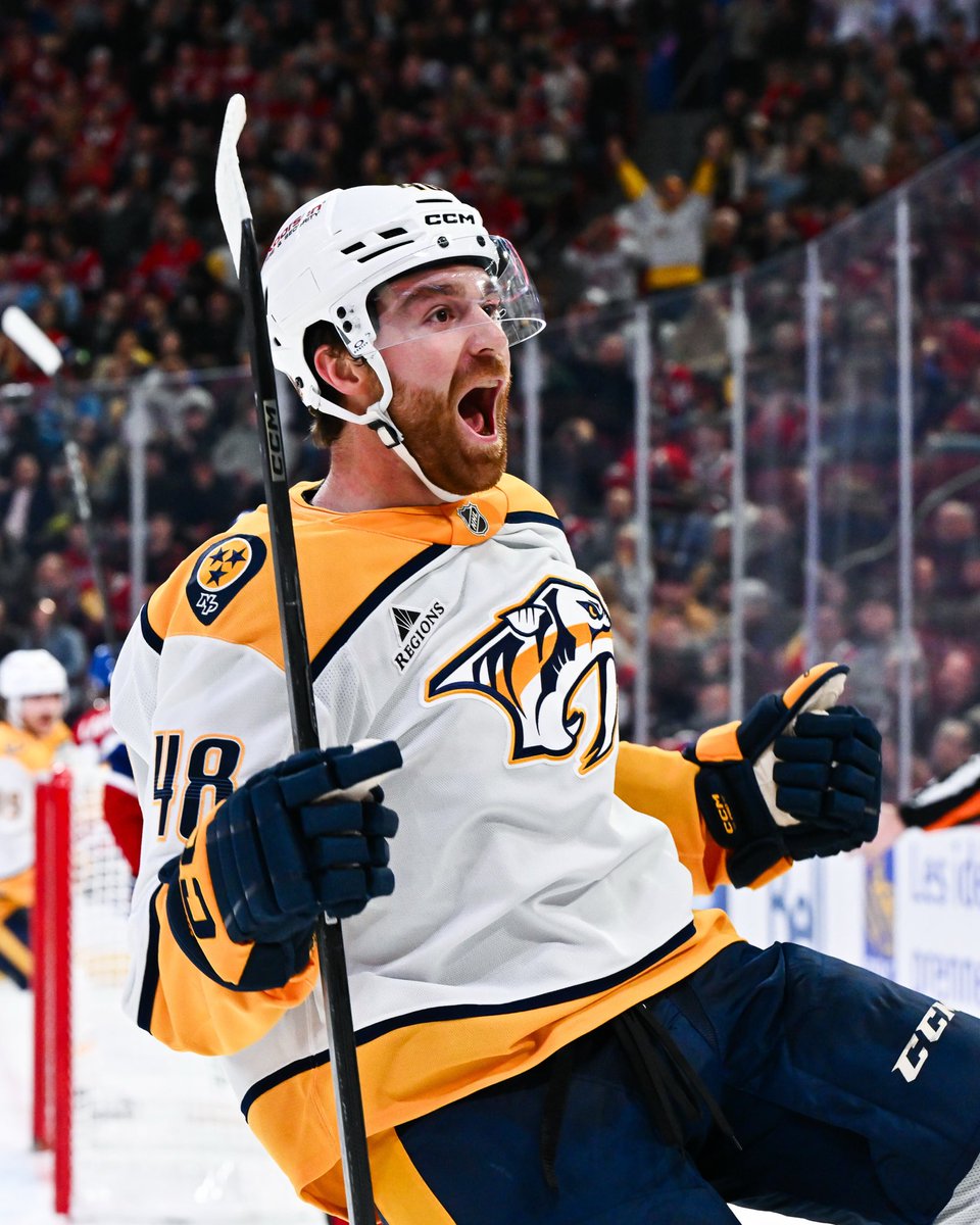 Photo of Nick Perbix celebrating a goal
