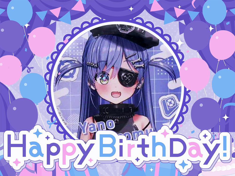 🎂 #夜乃くろむ さんお誕生日おめでとうございます🎉✨ らしんばんでは