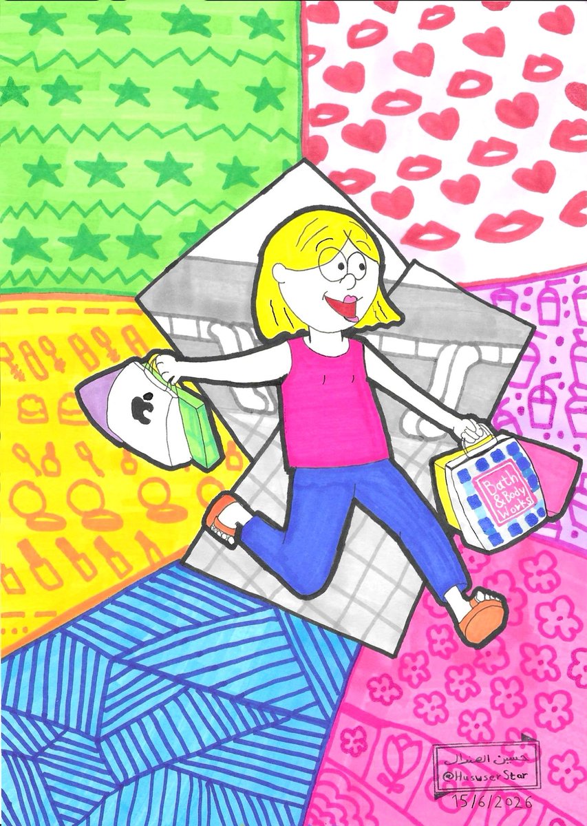 Huswserstar's tweet photo. Lizzie McGuire going to the mall.
💁🏼‍♀️🌸🛍️😲📱💅💄🧴🥤🏬
#art #promarker #lizziemcguire #draw #following #disney #follow #share #kuwait #saudi #qatar #oman #bahrain #uae #artist #cartoon #2000s https://t.co/zEu3h9B872
