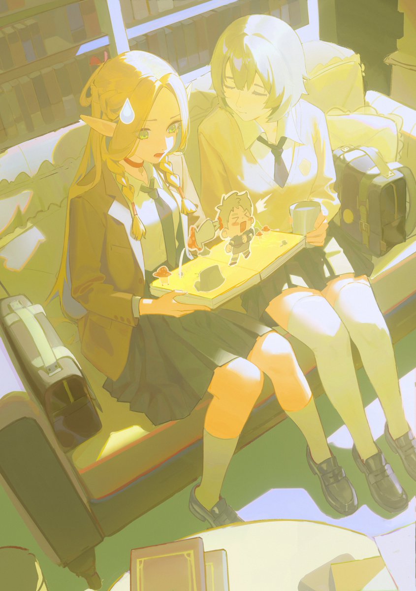 Lan_chuani's tweet photo. #ダンジョン飯 #DeliciousinDungeon https://t.co/01ZXJMpl9r