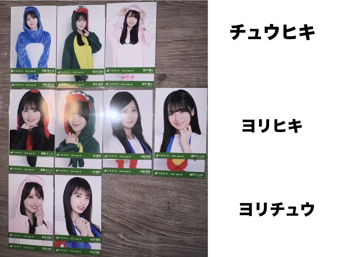 __kakioki's tweet photo. 乃木坂46 生写真　���レ　トレード　真夏の全国ツアー2026 福井　ライブT 私服　恐竜

譲：画像1.2.3枚目
求：画像4枚目

◎郵送＞神宮2日目
◎郵送の場合複数枚~

お気軽にお声がけください https://t.co/dGMOaBVpcF