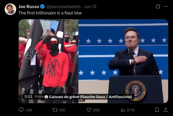 somercet1's tweet photo. "Communism for thee, not for me, and everyone I don't like is a Nazi." — @joerussotweets 
It's a bold move, Cotton... https://t.co/yj9c2PTyL1