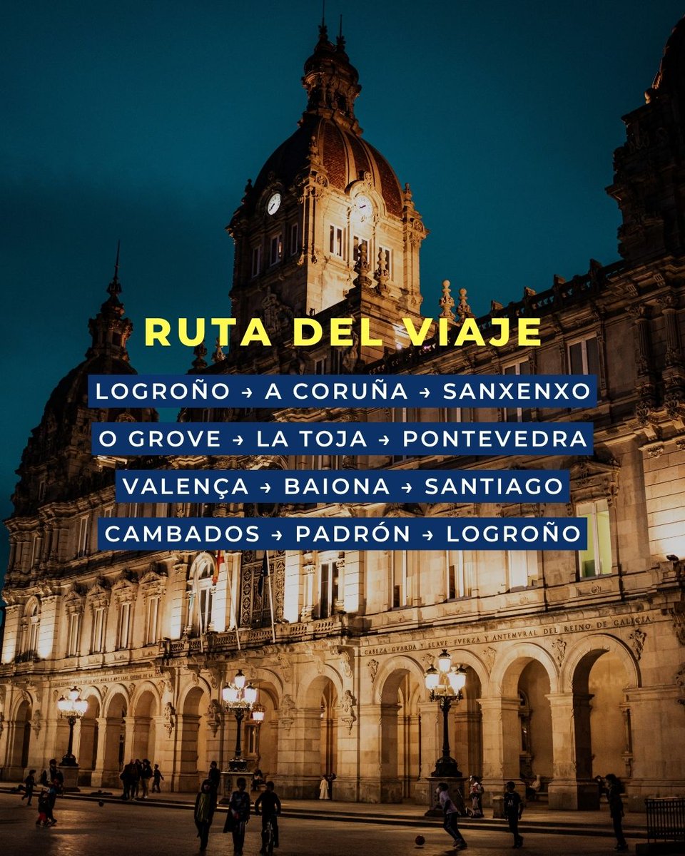 ViajesIncaLogro's tweet photo. ✨ Galicia en San Mateo ✨

💚 Del 19 al 26 de septiembre, viajamos a las Rías Baixas, Santiago de Compostela y A Coruña para disfrutar de una semana muy especial durante las Fiestas de San Mateo.

#viajesincavisalogroño #galicia https://t.co/GjQmOi3kMZ