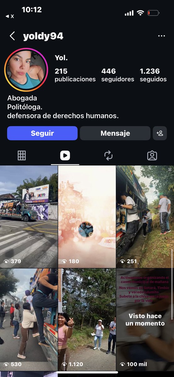 Julietardhi's tweet photo. @VickyDavilaH Timbio Cauca están haciendo fraude a favor de Cepeda, queremos poner en conocimiento la persona la cual subió esta información desde su Instagram personal ella es activista y abogada de Cepeda en esa región,requerimos investigaciones @Registraduria @FiscaliaCol #abelardistas https://t.co/Ge9CT9j0wY