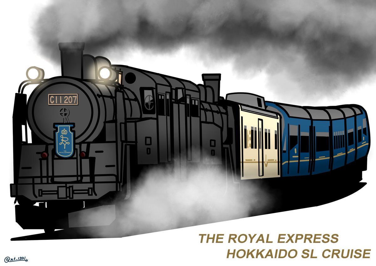 nt_1391's tweet photo. #ありえたかもしれない鉄道風景を描いてみた https://t.co/tFHAjtwK6c
