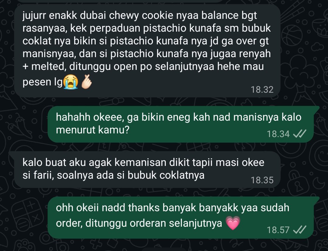 xydza3's tweet photo. review jujur guys☝🏻 yukk ikut po buat kamis besok

#jogja #dubaichewycookie https://t.co/Ior1rlzvcn