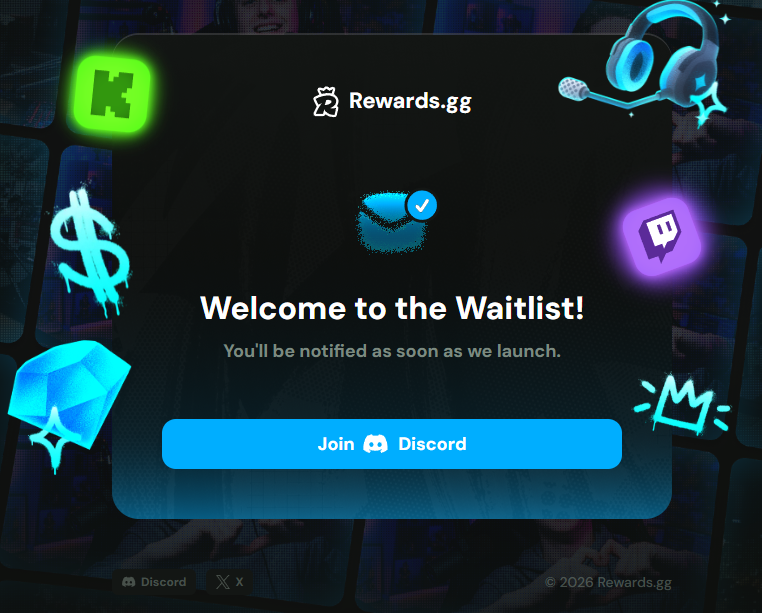 Julian_Research's tweet photo. @RewardsVip Super hyped for @RewardsVip launching later this month! 🎉

Done all requirements perfectly: followed, retweeted, and officially joined the waitlist. Also hopped into Discord to secure my extra entry for the 25x $100 prize pool drawing. Fingers crossed! ⚡

#RewardsGG https://t.co/0CUHq6UKuM