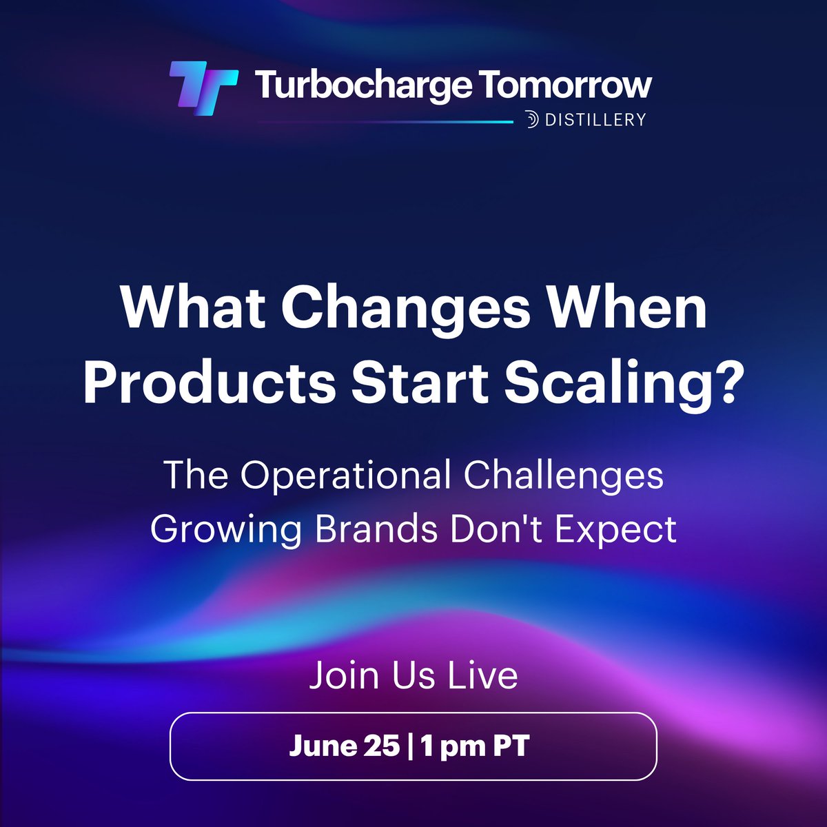 DistilleryTech's tweet photo. What happens when product growth starts outpacing your operations?
Join Rodney Moreh (sourceM) and Ethan Cole, PhD (Distillery) for a conversation on managing complexity as your business scales.

🔗 Save your seat: https://t.co/XRSTY7oARC

#Ecommerce #Operations #BusinessGrowth https://t.co/YhhaSequKD