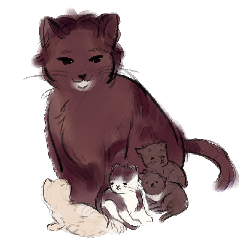 sentheagent007's tweet photo. Catnitez and his kittens 🥺🤲 https://t.co/EJ077hp2Ux